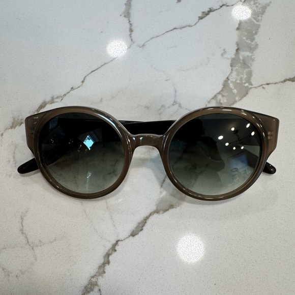Barton Perreira Feldon Sunglass Sz 50 22 145 Polarized Gray & Snakeskin Pattern